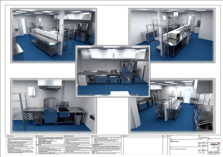 commercial kitchen design proposal